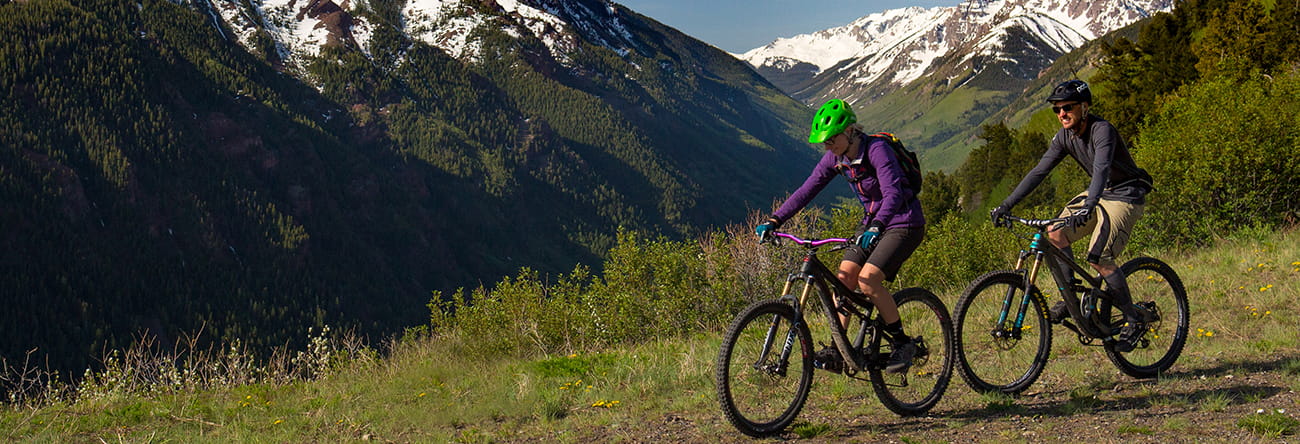 mountain biking in aspen snowmass