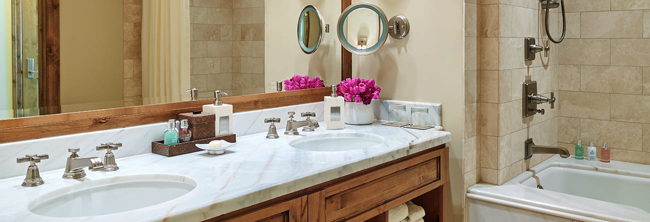 residences at the little nell aspen hotel bathroom