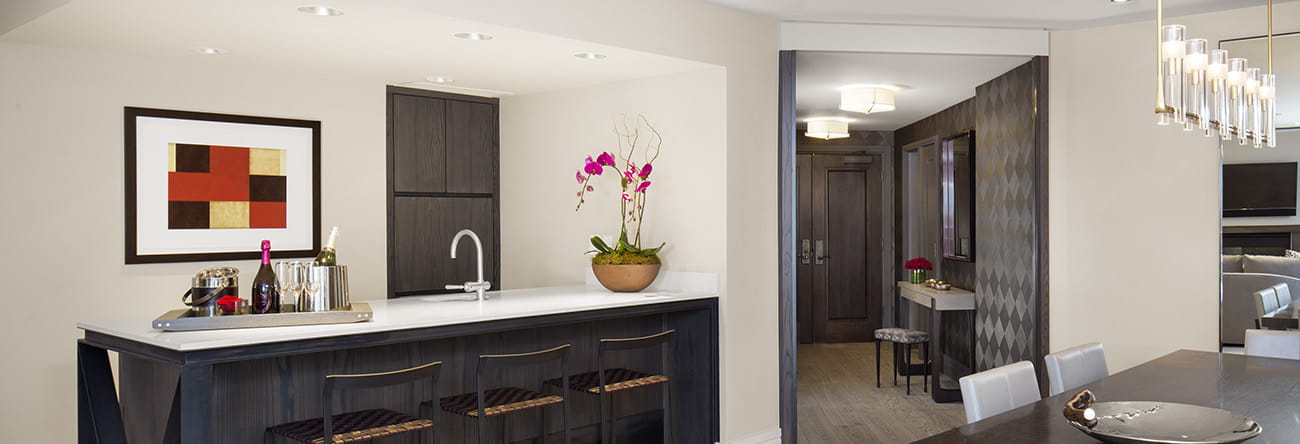 luxury suite at The Little Nell