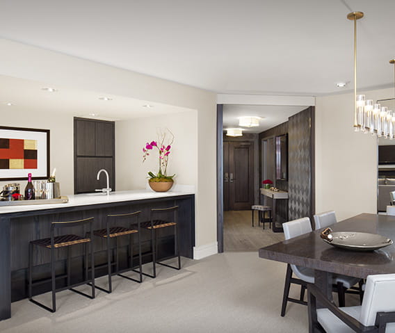 luxury suite at The Little Nell