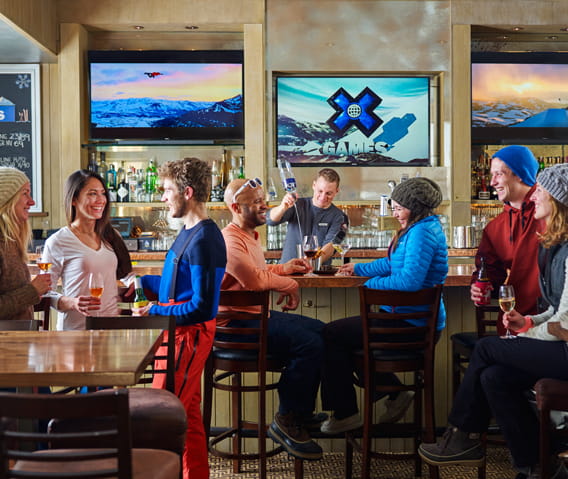 Apres Ski Aspen At Chair 9 The Little Nell