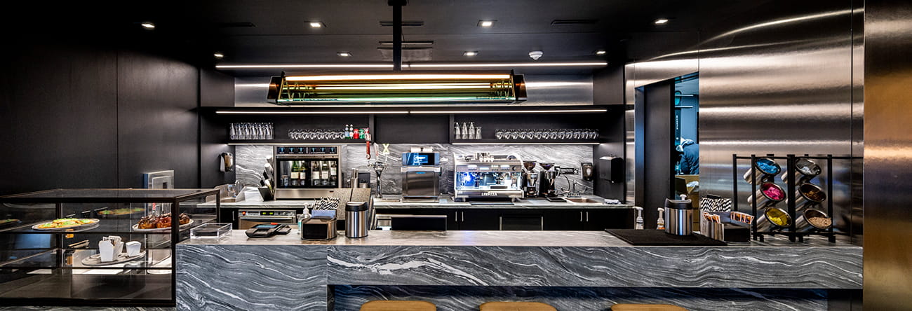 ASPENX cafe at the base of Aspen Mountain