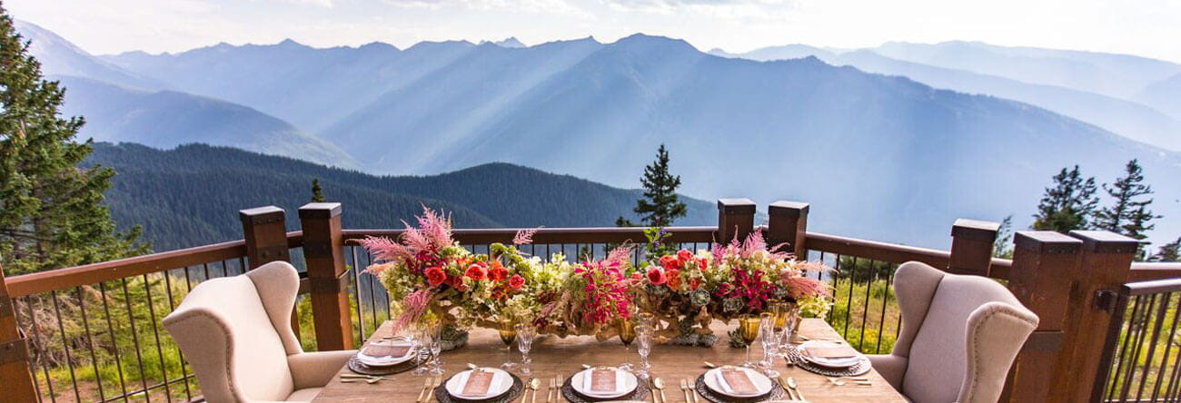 aspen weddings and events the little nell