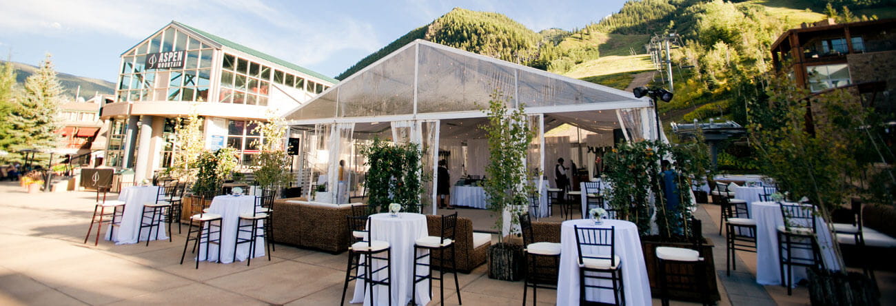 aspen mountain gondola plaza private events