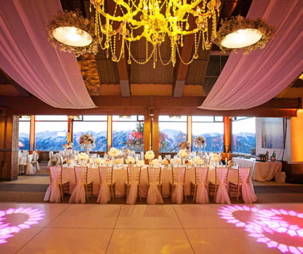 aspen mountain sundeck wedding