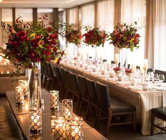 element 47 set up for a special event.