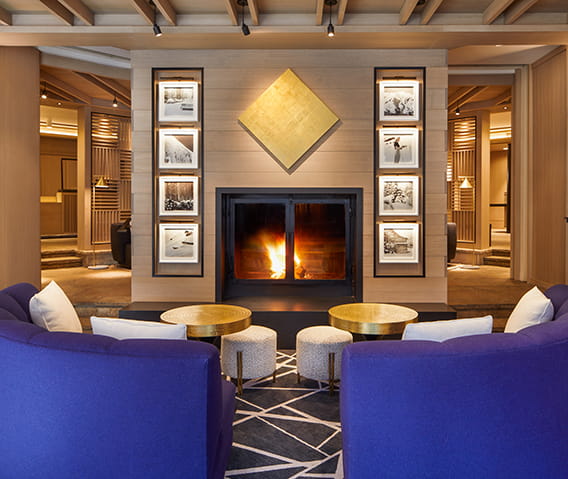 the little nell's renovated living room