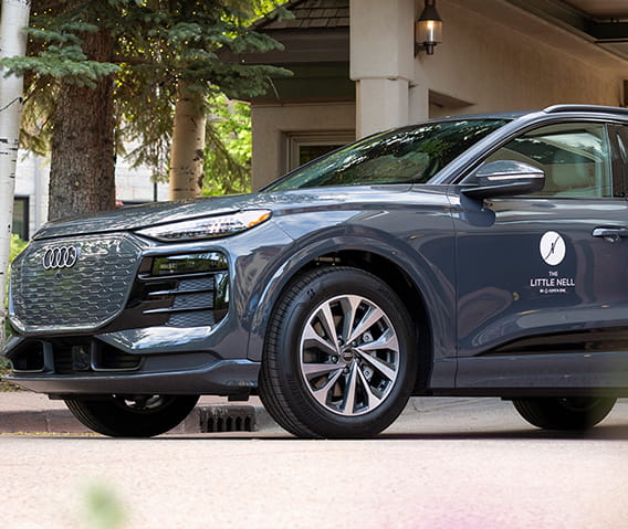 audi car in front of the little nell