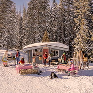 a print from the gray malin in aspen fine art series.