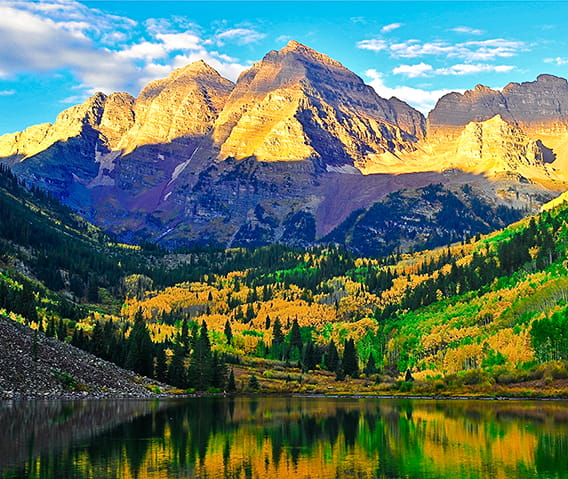 fall maroon bells aspen