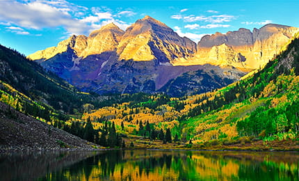 fall maroon bells aspen