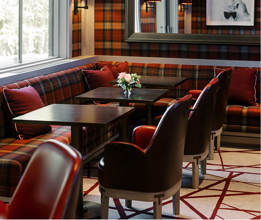 seating at aspen mountain club