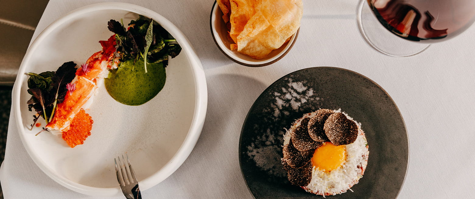 food on table at element 47