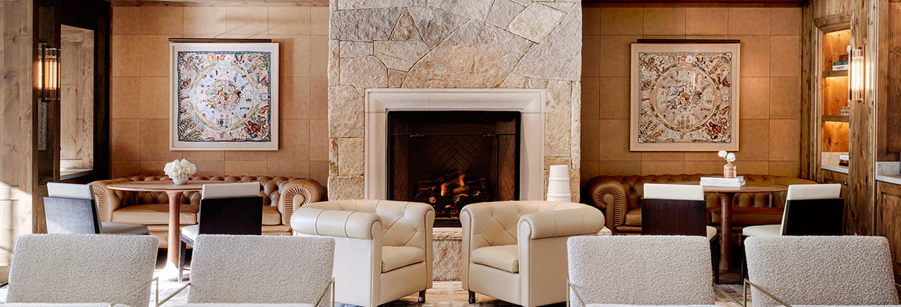 owner's lounge at the little nell