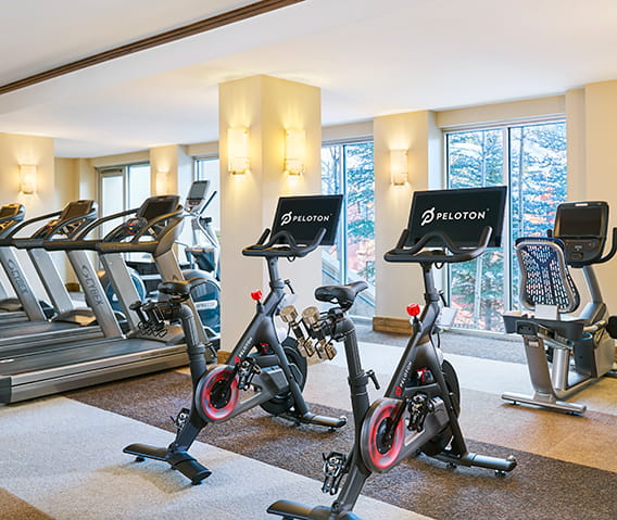 Residences Fitness Room Cardio Area Peloton