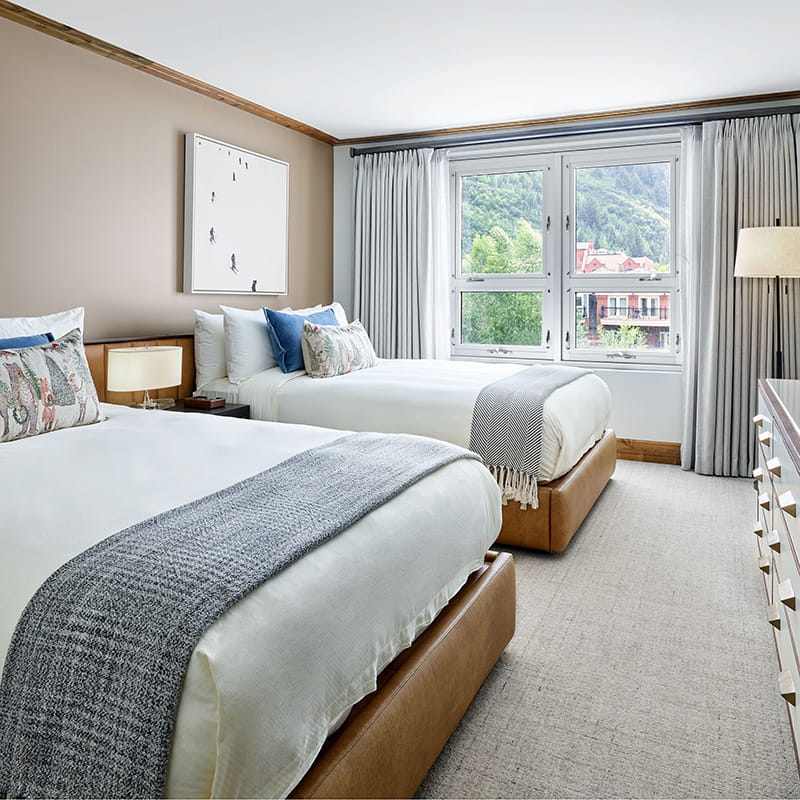 queen beds in residences