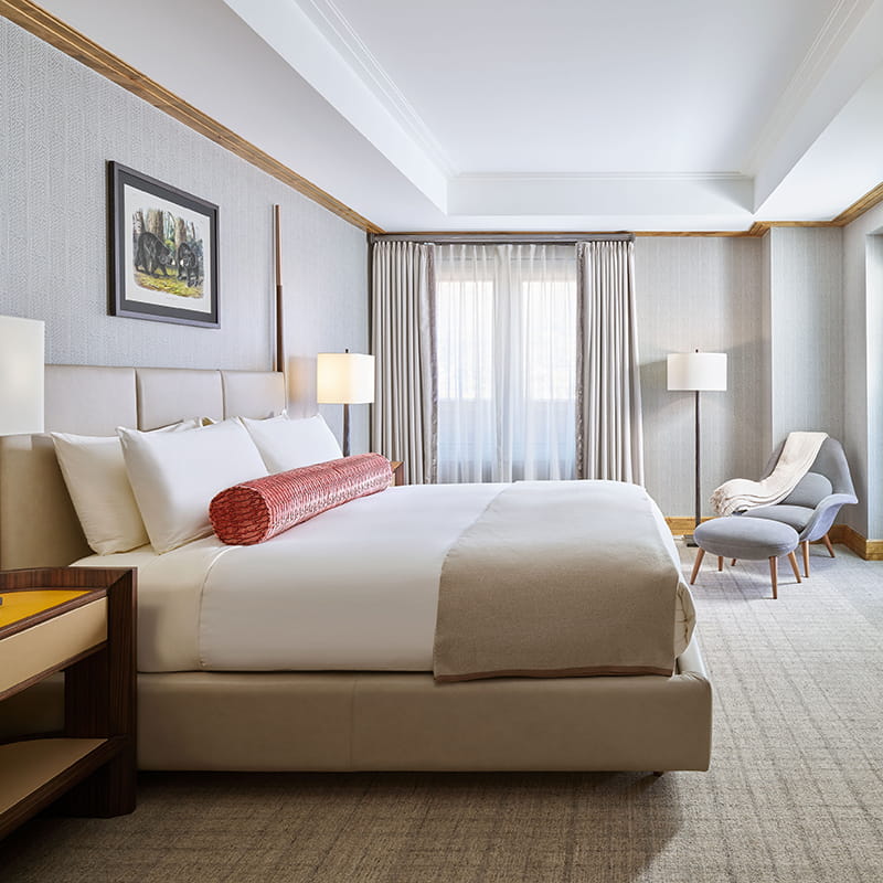 master bedroom in residences