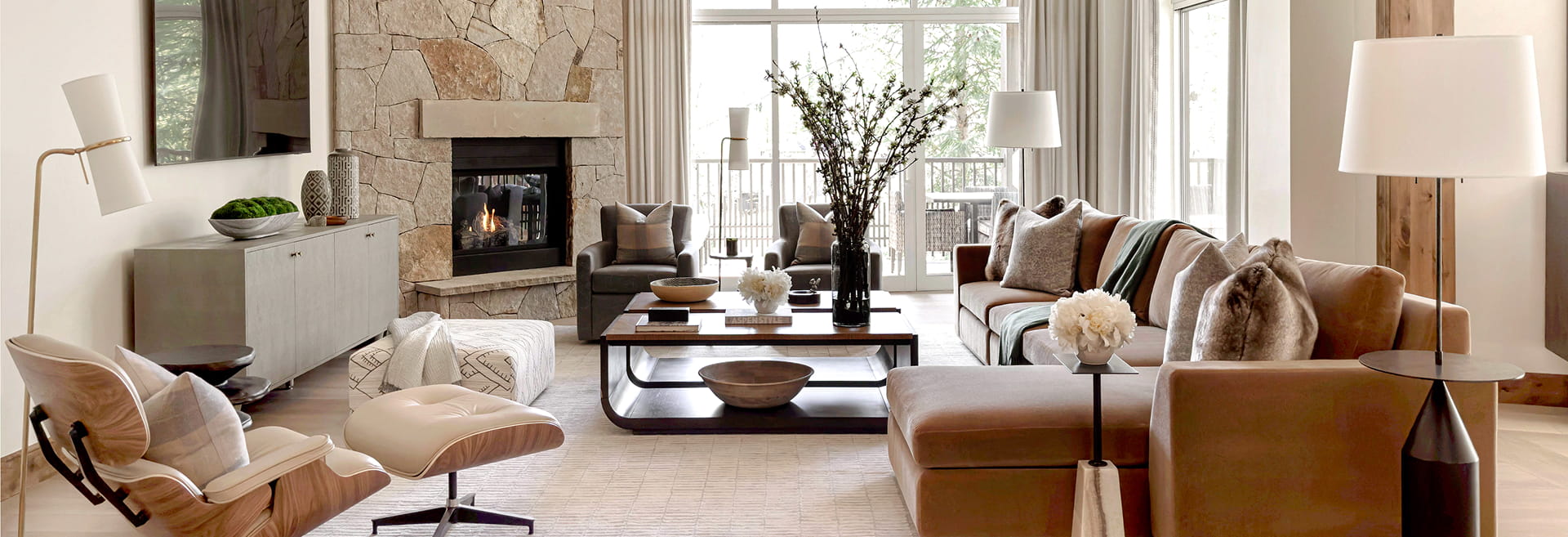 living room in the residences