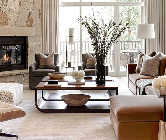 living room in the residences