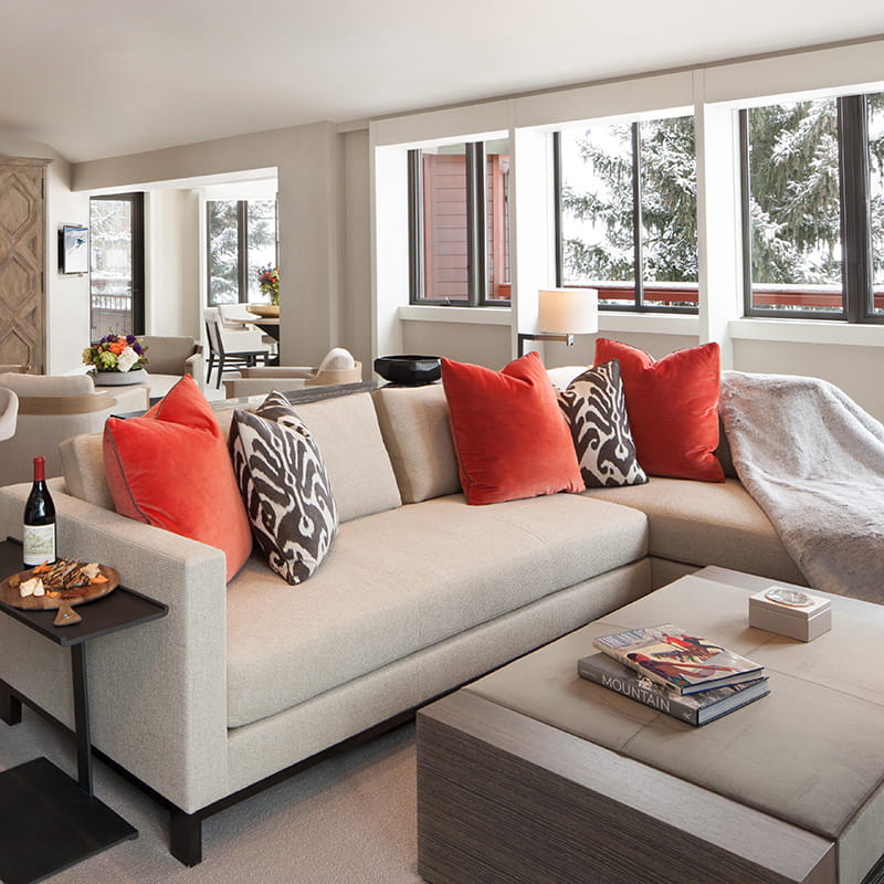 couch in little nell suite