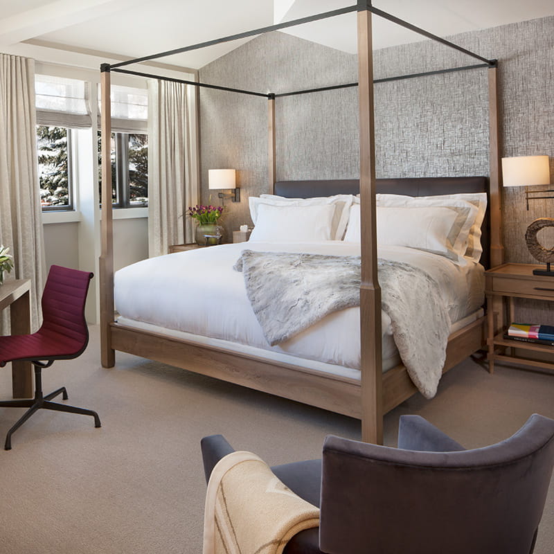 bed in suite