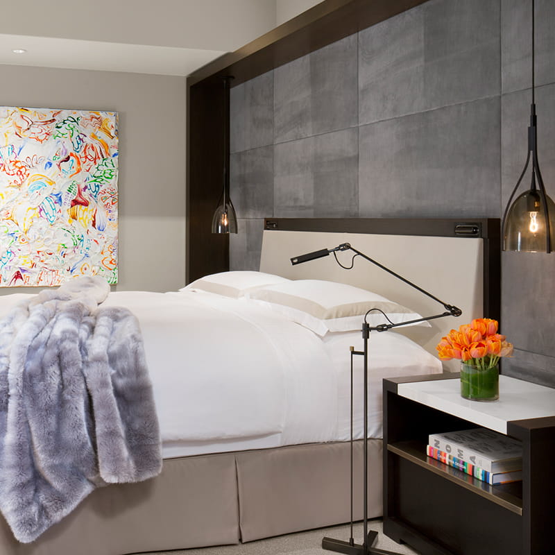 bed in roch suite