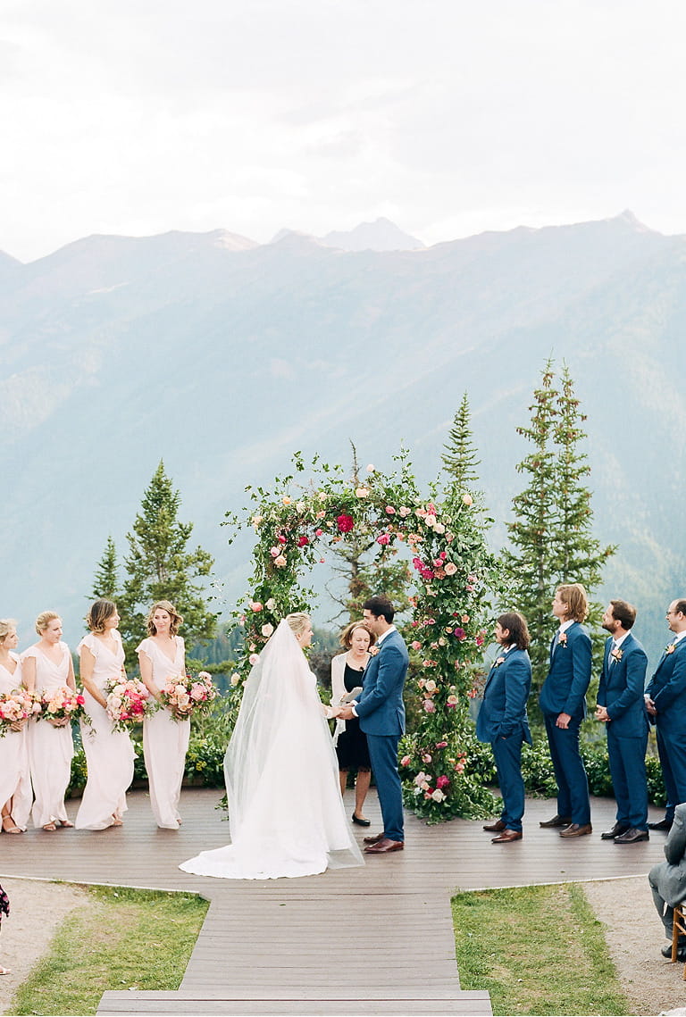 wedding at aspen mountain
