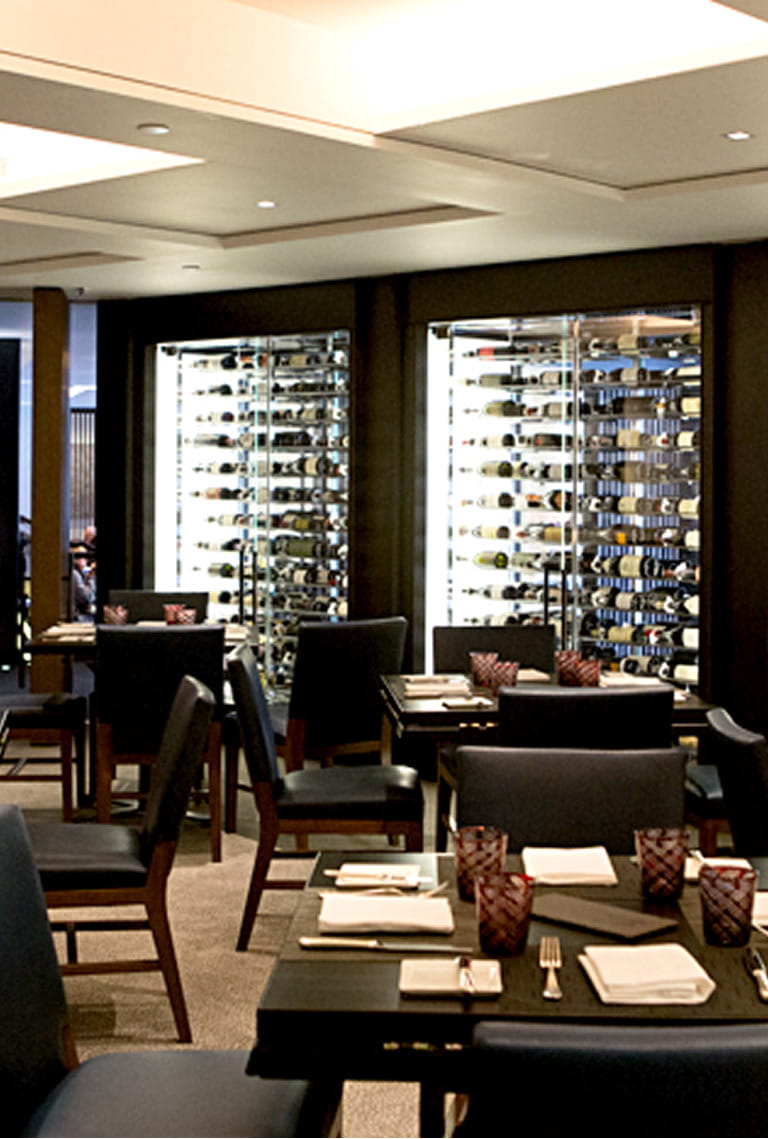 dining area in the gallery