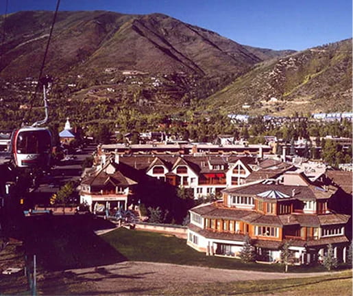 vintage exterior photo of the little nell many decades ago
